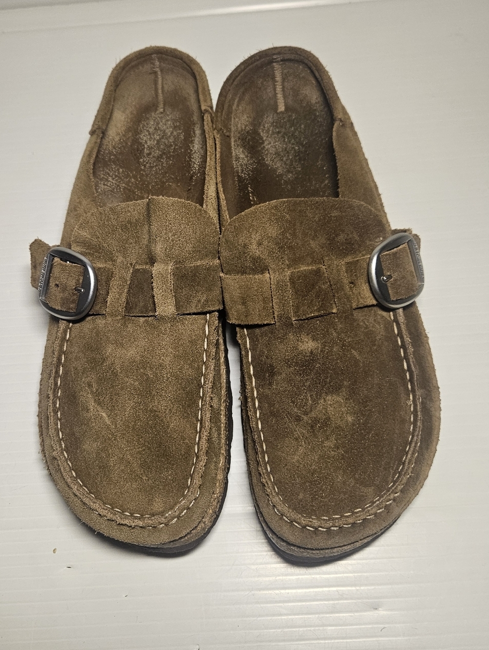Birkenstock Buckley Suede Leather Clogs – Unisex Size 41 Women’s US 10  Men’s 8.